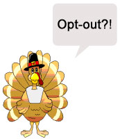 Cartoon image of a turkey