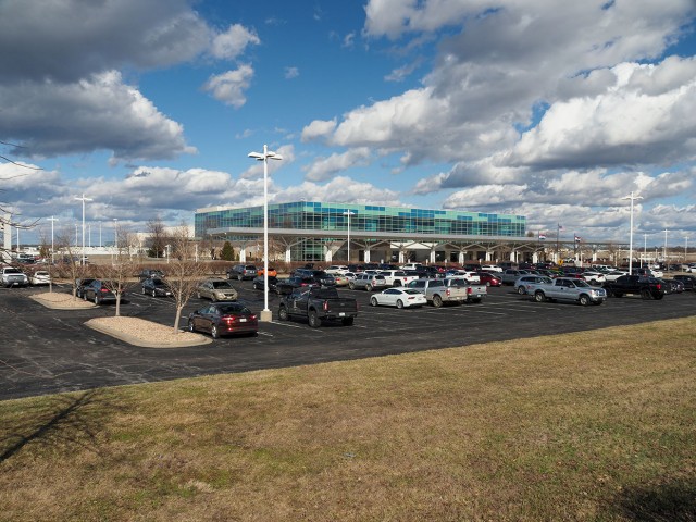Parking Lot for SGF Airport at Day Time