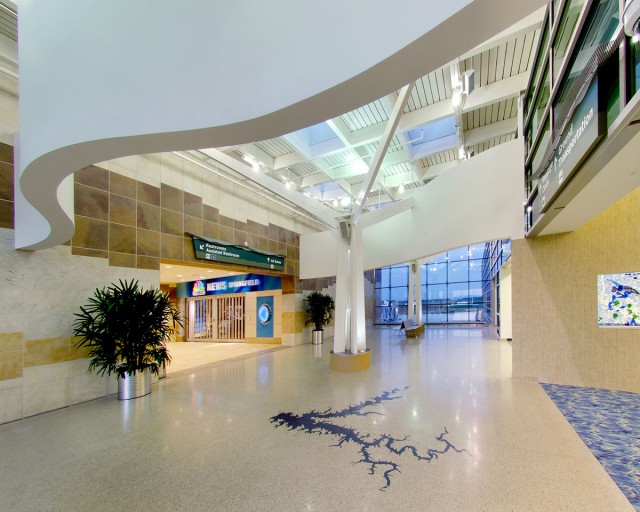 Inside SGF Terminal and Entrance to All Gates