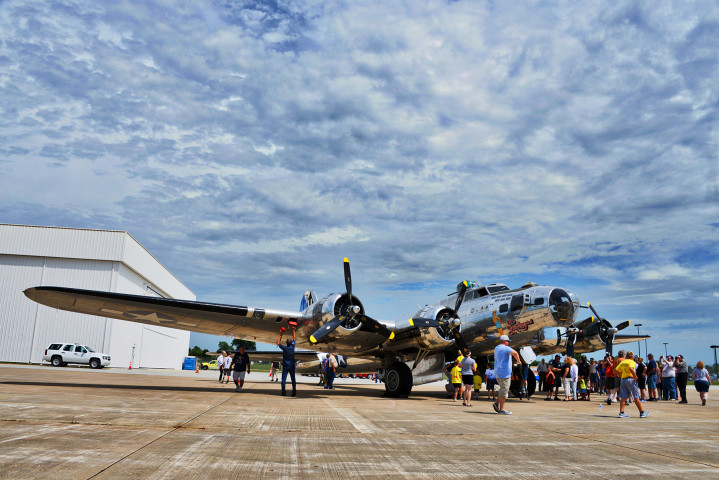 B-17 Flying Fortress "Sentimental Journey" at SGF.